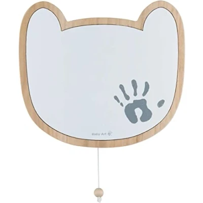 Abbildung von Baby Art Musikbox für Kinder, mit Hand und Fußabdruck Set, Naturholz