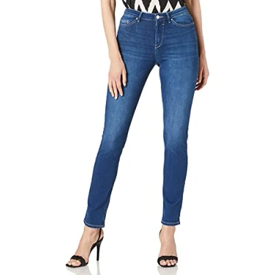 Abbildung von ESPRIT Damen 031EE1B315 Jeans, 901/BLUE Dark WASH, 27/32