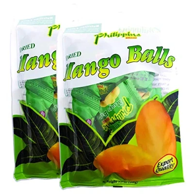 Abbildung von 100g Mango getrocknete kandierte Fruchtkügelchen