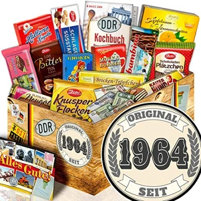 Abbildung von Original seit 1964 / Ossi Paket Schokolade XL/Geschenke 60. Geburtstag Frau