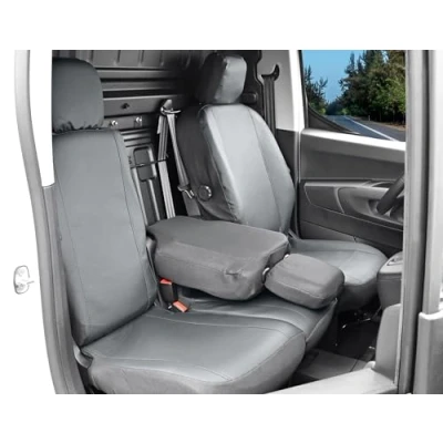 Abbildung von Z4L VIP Passgenau Kunstleder Autositzbezüge (3 plätzige Version) kompatibel mit Berlingo ab 2019