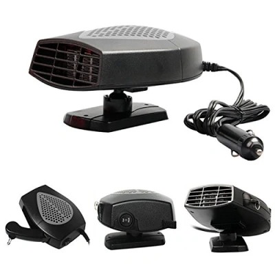 Abbildung von B22D 12V Auto Heizlüfter 150W Tragbare Keramik Heizung &amp; Kühlung Ventilator, Überhitzungsschutz, Schnelles Heizen, Defroster für Windschutzscheibe, 2 in 1 Autoheizung