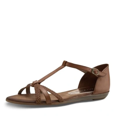Abbildung von Tamaris Riemensandalette, Damen, Größe: 36, Nut Schuhe