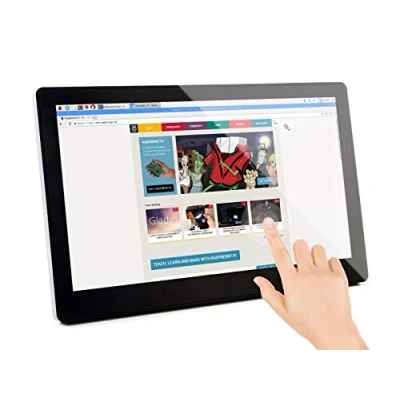 Abbildung von Waveshare 11.6inch Capacitive Touch Screen LCD with Case and Toughened Glass Cover 1920x1080 HDMI IPS Display Fully Laminated Supports Raspberry Pi Jetson Nano PC