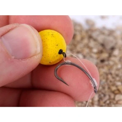 Abbildung von Korda Ready Tied IQ2 D Rig Kurv Shank Barbless Hakengröße 6 (12lb) Karpfen Vorfächer