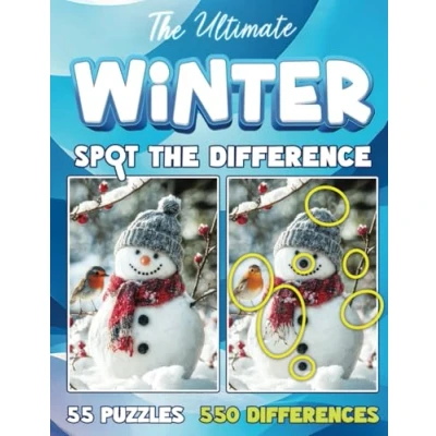 Abbildung von The Ultimate Winter Spot Difference Book For Adults: 55 Picture Puzzles with 550 Differences to Find