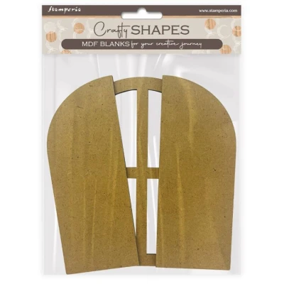 Abbildung von Stamperia MDF Crafty Shapes Blanks Golden Harmony Window (KLSM25)