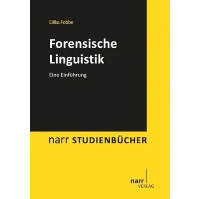 Abbildung von Forensische Linguistik: Eine Einführung (Narr Studienbücher)