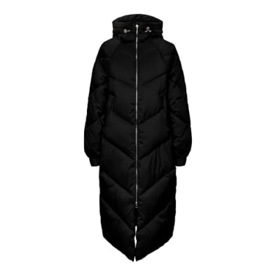 Abbildung von Pieces Pcnocelyn Puffer Jacket Wintermantel, Damen, Größe: Small, Black