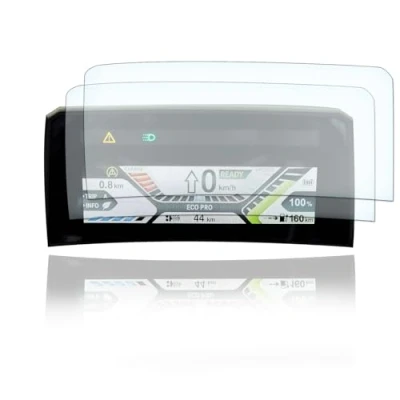 Abbildung von Displayschutzfolie Tacho Schutzfolie geeignet für BMW C Evolution 2014+ 2x Ultra Clear