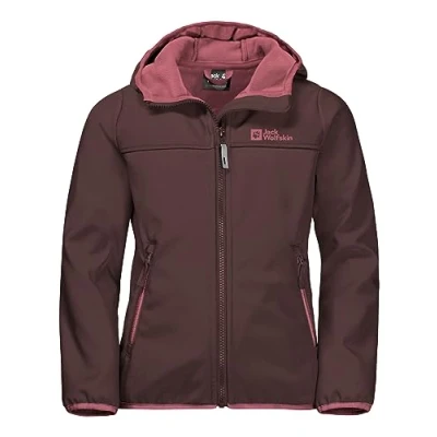 Abbildung von Jack Wolfskin Fourwinds Softshelljacke für Kinder, Größe: 92, Boysenberry