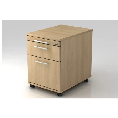 Abbildung von Hammerbacher Rollcontainer AC20 RE Eiche