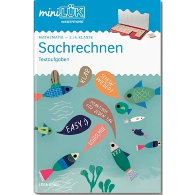Abbildung von miniLÜK: 3./4. Klasse Mathematik Sachrechnen (miniLÜK Übungshefte: Mathematik)