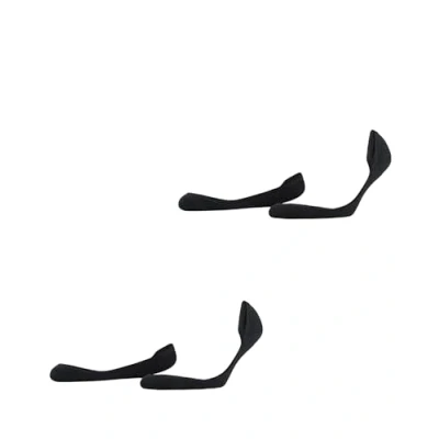 Abbildung von Esprit Solid LOW 2PACK Hidden IN SHOE Füßlinge black, Damen, Größe: 35 38, Black