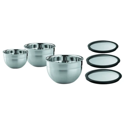 Abbildung von Rösle Schüssel Set mit Frischhaltedeckel aus Glas