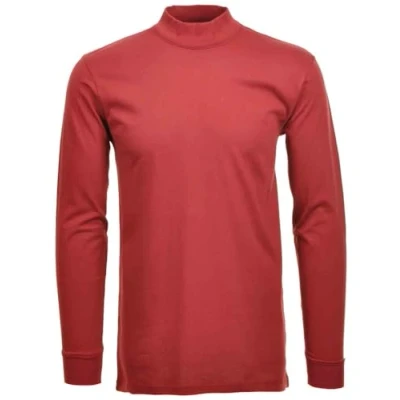 Abbildung von RAGMAN Herren Stehkragenshirt langarm Gr. S, Weinrot 061