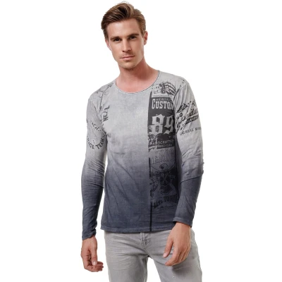Abbildung von Rusty Neal Langarmshirt, mit coolem Print