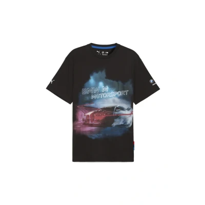Abbildung von Puma BMW Motorsport CAR Graphic Tshirt print, Herren, Größe: Medium, Black