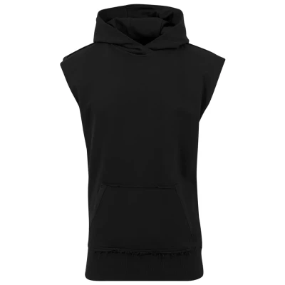 Abbildung von Urban Classics OPEN EDGE Sleeveless Hoody Tshirt print, Herren, Größe: Small, Black
