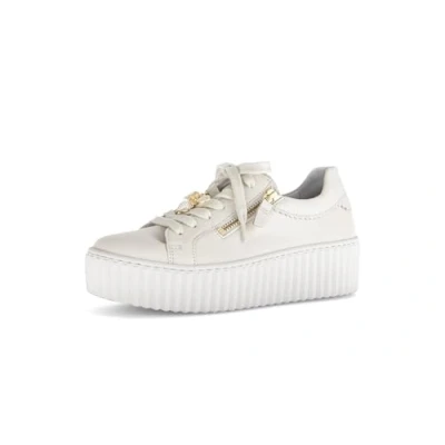 Abbildung von Gabor Sneaker low, Damen, Größe: 35.5, Panna/gold Schuhe