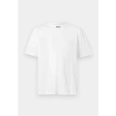 Abbildung von BOSS TEE Collar ZONE Tshirt basic, Herren, Größe: Small, White