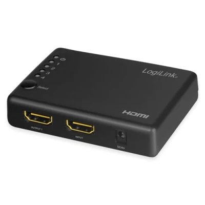 Abbildung von LogiLink HDMI Splitter, 1x4 Port, 4K/30 Hz, schlank