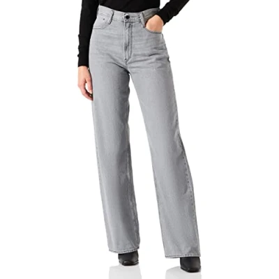 Abbildung von G STAR RAW Damen Stray Ultra High Loose Jeans, Grau (faded grey limestone D22068 D109 D126), 26W / 32L