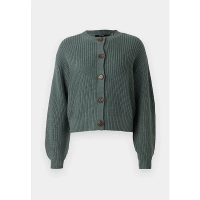 Abbildung von Vero Moda Vmlea Oneck NOOS Strickjacke, Damen, Größe: Medium, Balsam green