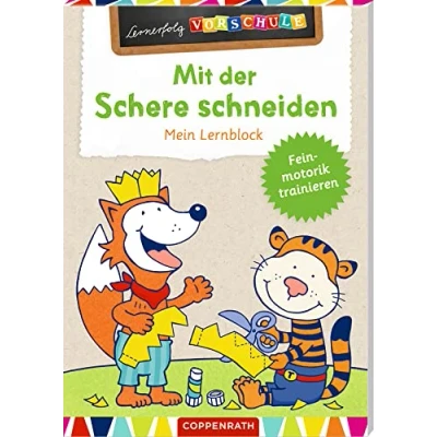 Abbildung von Mit der Schere schneiden: Mein Lernblock (Lernerfolg Vorschule)