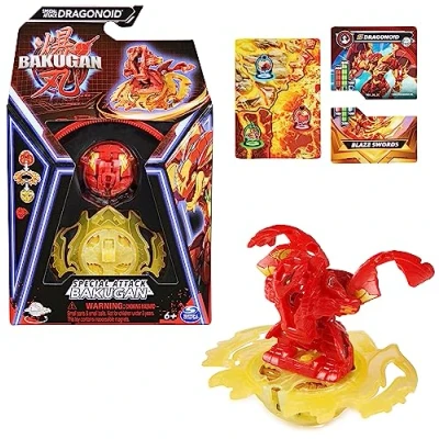Abbildung von Spin Master Actionfigur Bakugan 20141568 Battle League Special Attack Trox Transformierbar Grü