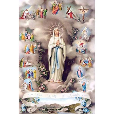 Abbildung von Puzzle 2000 Teile Jigsaw für Erwachsene Buntes Erwachsene, Motiv: Religiöses Bild, Puzzle, Teile, Puzzel,2000 70X100cm（27.55 * 39