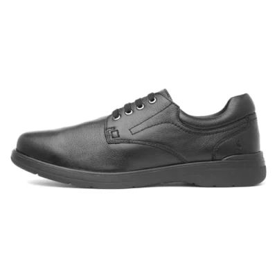 Abbildung von Hush Puppies Marco Klassische Herren Schnürschuhe, Schwarz, 46 EU