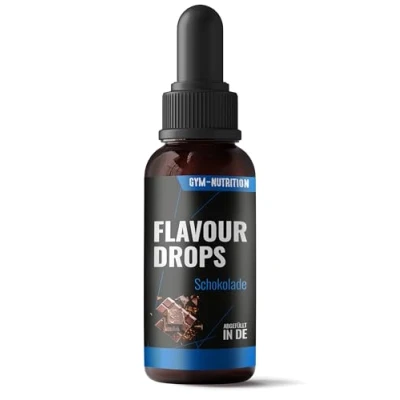 Abbildung von Flavour Drops Flave OHNE KALORIEN mit Dosierpipette 50ml super Geschmack Für Quark, Jogurt und Mehr Made in Germany (Vollmilchschokolade)