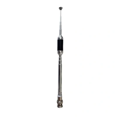 Abbildung von Albrecht BNC 27 CB Funk Teleskopantenne für Funkgeräte mit Anschluss, 90 cm, 6575