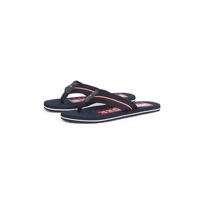 Abbildung von Tommy Hilfiger Corporate Zehentrenner, Herren, Größe: 40, Desert sky Schuhe