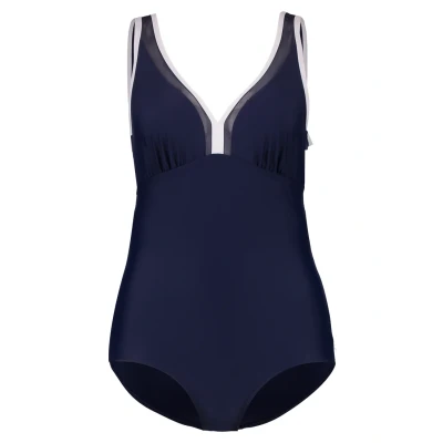 Abbildung von Lascana Swimsuit Badeanzug, Damen, Größe: 50xC, Navy