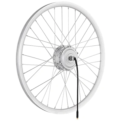 Abbildung von windmeile E Bike Nabenmotor Vorderrad, eingespeicht, Silber, 26&#039;, 36V/250W, Bike, Elektro Fahrrad, Pedelec
