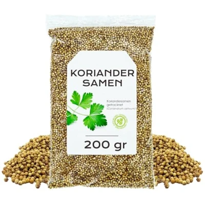 Abbildung von koriandersamen 200gr Koriander Ganz Tee Lose (200 gr, Ganz)