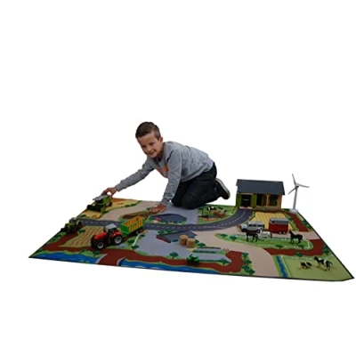 Abbildung von Kids Globe Spielteppich Bauernhof 100 x 150 cm
