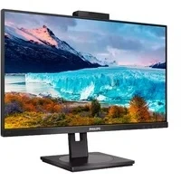 Abbildung von Philips 272S1MH 27 Zoll FHD Monitor, Webcam, höhenverstellbar, FreeSync (1920x1080, 75 Hz, VGA, DVI, HDMI, DisplayPort, USB Hub) schwarz