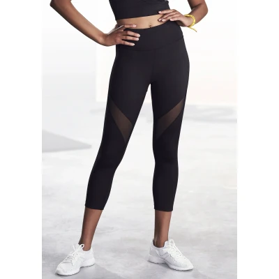 Abbildung von Lascana Active Capri Tights, Damen, Größe: 32/34, Schwarz