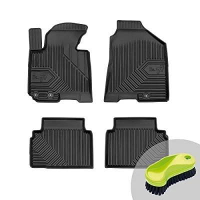 Abbildung von FROGUM No.77 Gummimatten Ganzjahresset von Auto Fußmatten Autofussmatten für Hyundai ix35 2009 2015, Tucson II 2015 Langlebiges TPE Material