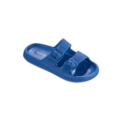 Abbildung von BECO the world of aquasports Airkiss Unisex Badesandale für Kinder, Größe: 33, Blau Schuhe