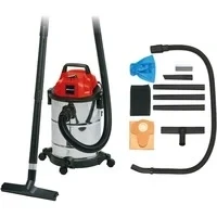 Abbildung von Einhell Nass Trocken Sauger TH VC 1820 S, 1250 W, 4 Lenkrollen Zubehörhalterung Kabelhalterung Blasanschluss