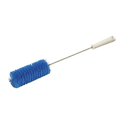 Abbildung von neoLab 2 7606 Flaschenbürste, PP, 140 x 60 mm Durchmesser, weiche Borsten, Blau