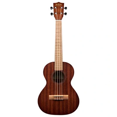 Abbildung von Kala KA 15T Tenor Ukulele aus satiniertem Mahagoni mit Gigbag, Stimmgerät, Gurt und Aquila Saiten (4 saitig)
