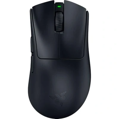 Abbildung von Razer Deathadder V4 Pro Ultra leichte kabellose ergonomische E Sport Maus mit Focus 45K Optical Sensor Gen 2, 56 Gramm Gewicht, schwarz