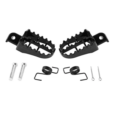 Abbildung von Fußrasten, 2er Motorrad Fußrasten Pedale Rest für PW50 PW80 TW200