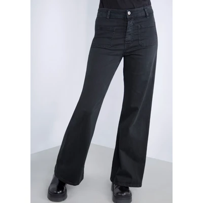 Abbildung von Please Jeans Schlaghose, aus hochwertigem Baumwollmix mit Stretch