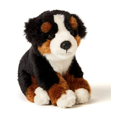 Abbildung von Uni Toys Kuscheltier Berner Sennenhund Welpe 15 cm (Höhe) Plüsch Hund Plüschtier, zu 100 % recyceltes Füllmaterial